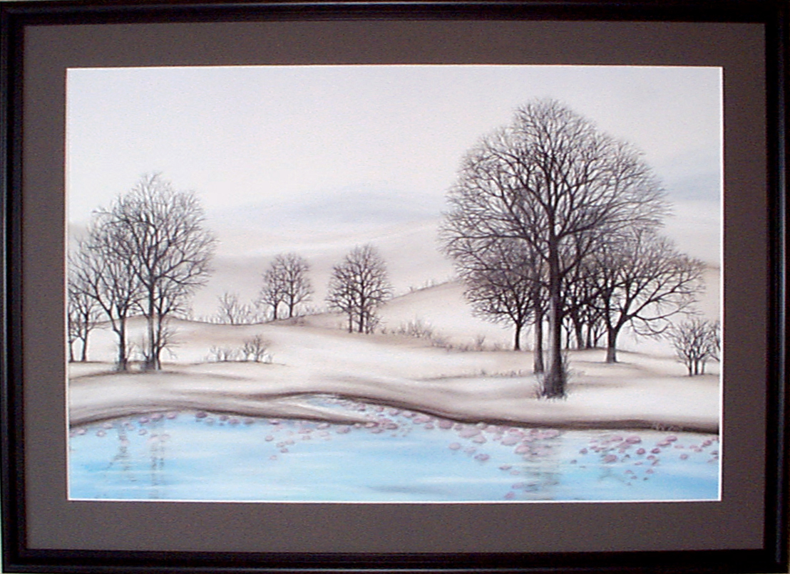 Landschaft im Winter